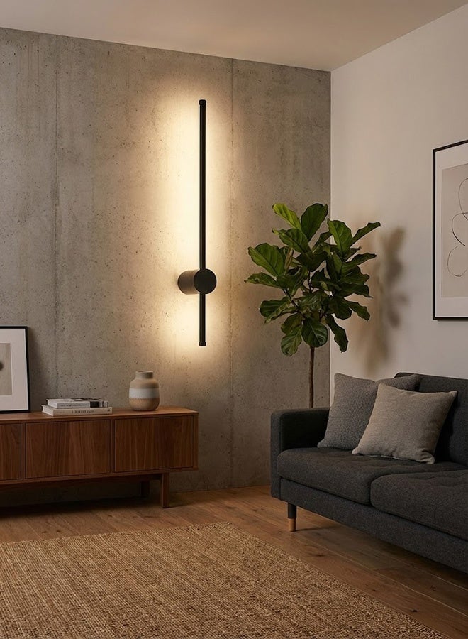 BUY4LESS -  Modern Lighting, Wall Light, Black Color, Length:60 cm, Suitable for living room, dining room, bedroom, bathroom - Image 2