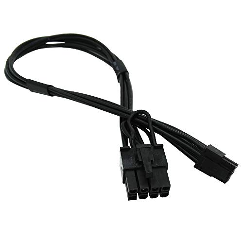 COMeap Mini 6 Pin to 8 Pin PCI Express Video Card Power Adapter Cable for Mac Pro Tower/Power Mac G5 14-inch(35cm) (Pack of 2) - Image 1