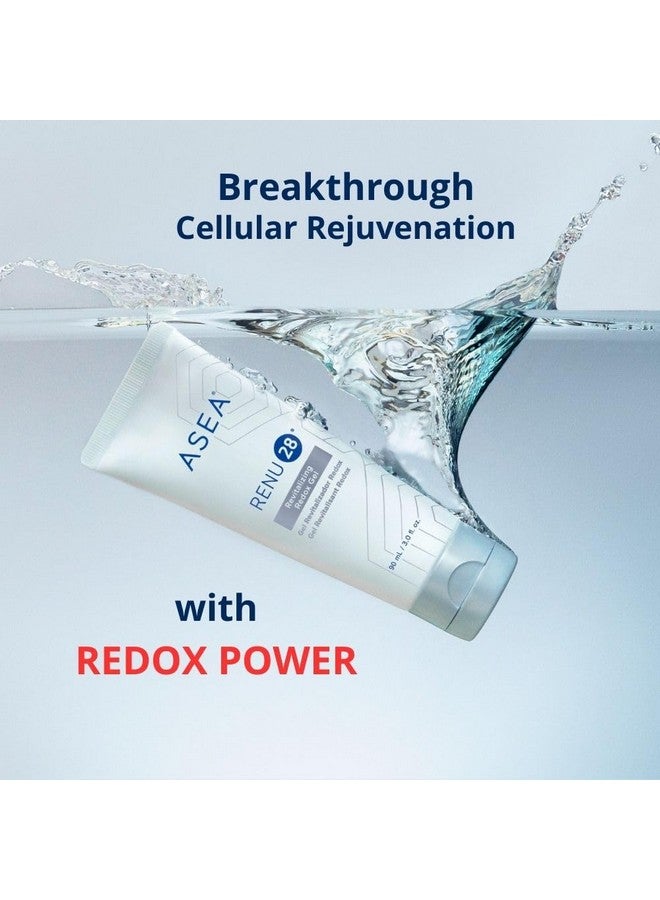 ASEA RENU28 Revitalizing Redox Gel (3 Oz) - Wrinkle and Cellulite Reducer, Skin Renewal, Youthful Glow - Smooths, Firms & Heals - Revitalizes using Cell-Signaling Technology - Image 2
