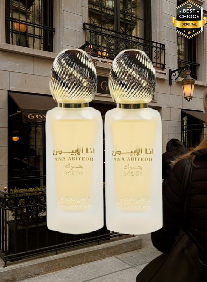 Lattafa 2 Pieces Ana Abiyedh Rouge Hair Mist 50ml  - Image 1