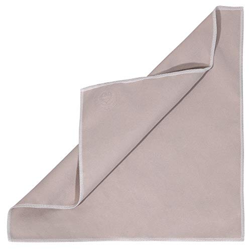 Mivi MI&VI Synthetic Chamois Microfiber Instrument Cleaning & Polishing Cloth for Violin, Viola, Cello, Bass, Guitar, Piano, Saxophone, Flute 12x12in (Ash Grey) - Image 2