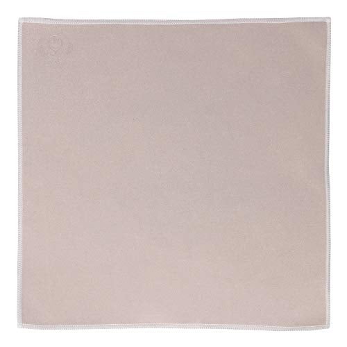 Mivi MI&VI Synthetic Chamois Microfiber Instrument Cleaning & Polishing Cloth for Violin, Viola, Cello, Bass, Guitar, Piano, Saxophone, Flute 12x12in (Ash Grey) - Image 3