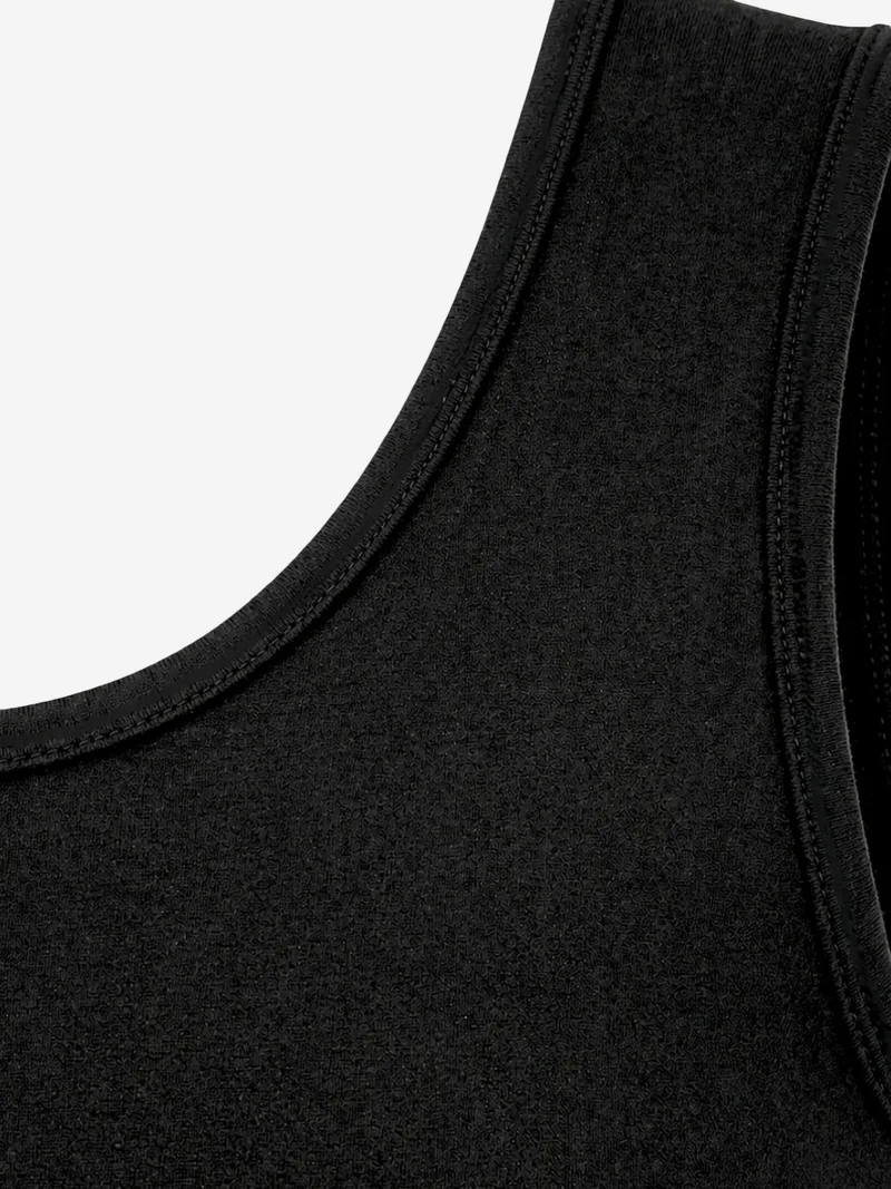 ميكسراي MIXRAY Casual U Neck Cotton Blend Tank Top