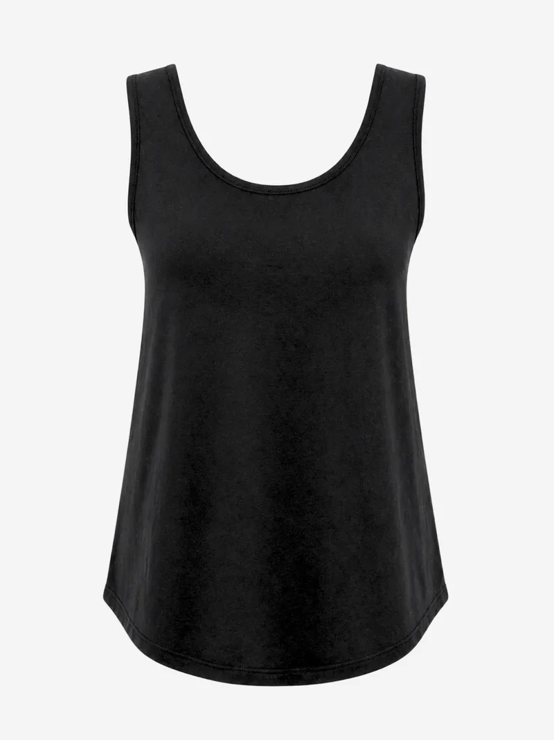 ميكسراي MIXRAY Casual U Neck Cotton Blend Tank Top