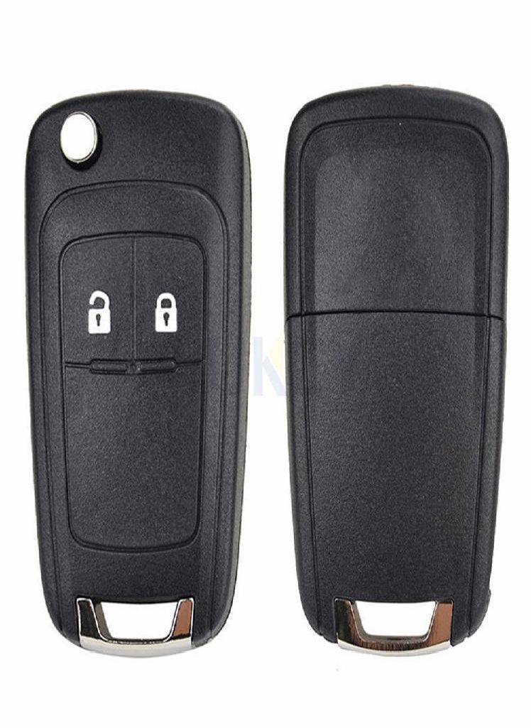 Eckek - Car Remote Key Fob Shell for Opel Adam Astra Mokka Insignia Zafira Corsa Meriva Cascada Karl Viva - Image 1