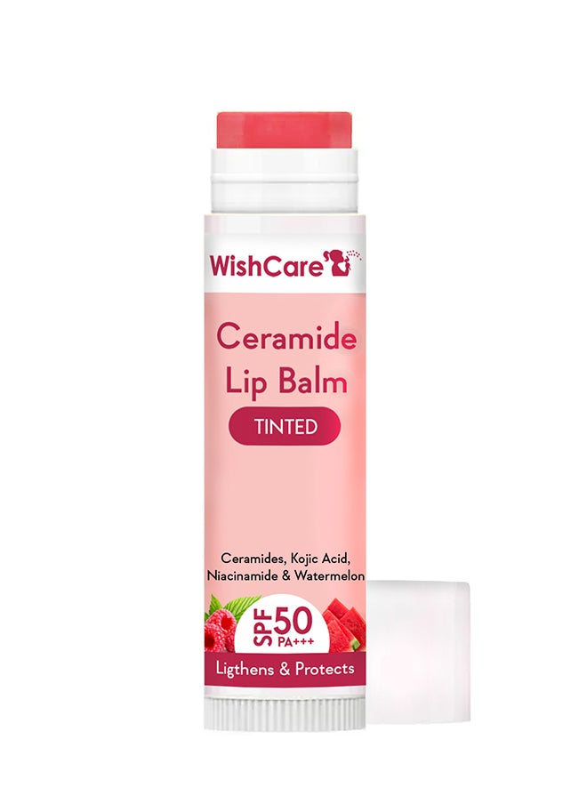 Tinted Ceramide Lip Balm with SPF50 PA+++ - Kojic Acid & Niacinamide - For Lip Lightening & Protection 5gm - pzsku/Z7C540D2EC016330A32A6Z/45/_/1700645542/9d087e93-3994-431f-9cfc-873cf49d677c