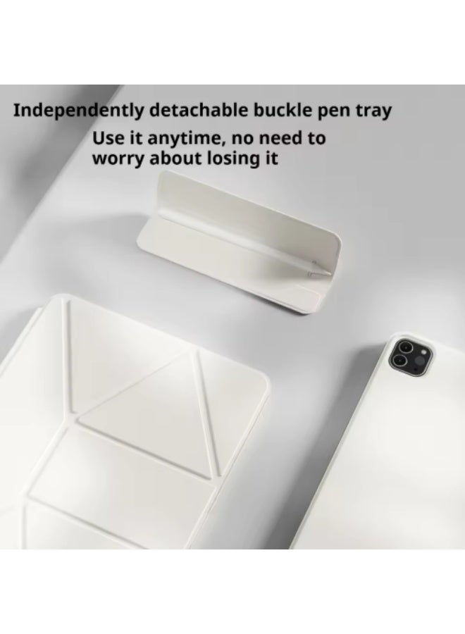 iPad Magnetic protective case for iPad 10 (10.9")/iPad 11 (A16)【 2025】, Multi-Angle Stand, Unobstructed super strong magnetic tablet protective case. Ultra-thin case with built-in detachable buckle New upgraded detachable pen holder - Image 2