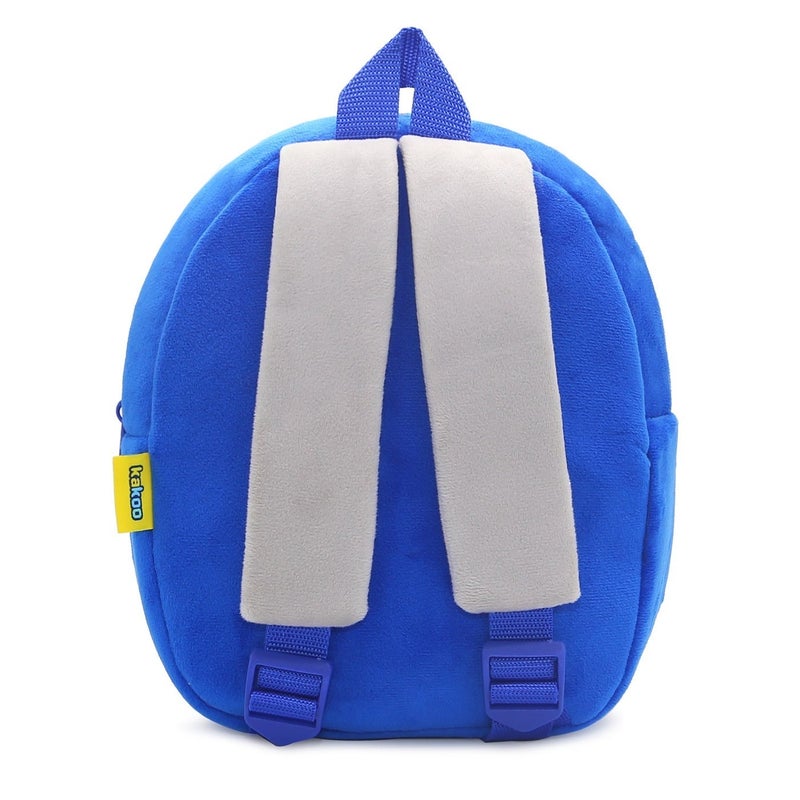 Plush Kids Backpack, Mouse Animal Design, Soft Lightweight School Bag for Toddlers and Preschool Kids - Image 5
