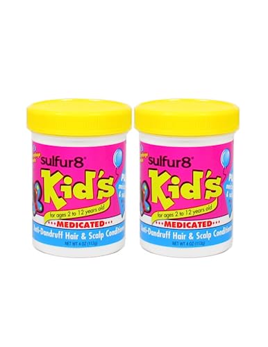Sulfur 8 Sulfur8 Kid's Medicated Anti-Dandruff Hair & Scalp Conditioner, 4 oz (Pack of 2) - Image 4