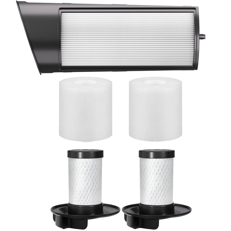 Esctabalt Filter Replacement for Shark Vertex Pro Powered LiftAway Cordless Vacuum ICZ362H 2 Foam 2 Post Filters