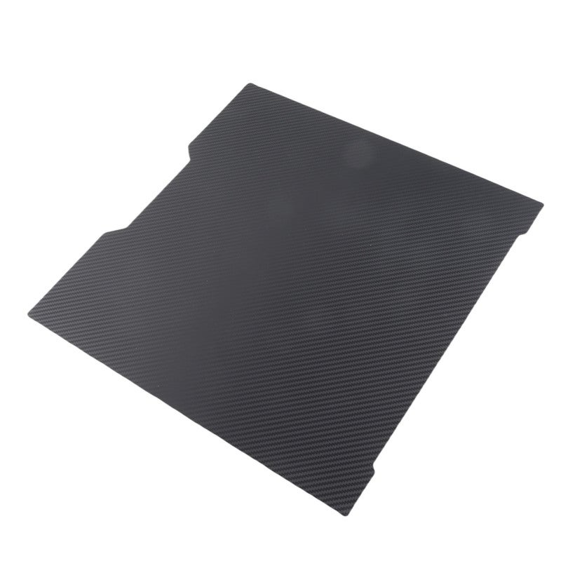 355x346mm PEI PET Build Plate for Bambu Lab H2D 3D Printer - Double Sided Carbon Fiber Pattern Strong Adhesion Smooth PEI Spring Sheet for PLA ABS PETG Printing - Image 2