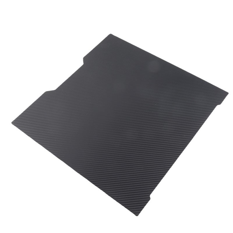 355x346mm PEI PET Build Plate for Bambu Lab H2D 3D Printer - Double Sided Carbon Fiber Pattern Strong Adhesion Smooth PEI Spring Sheet for PLA ABS PETG Printing - Image 3
