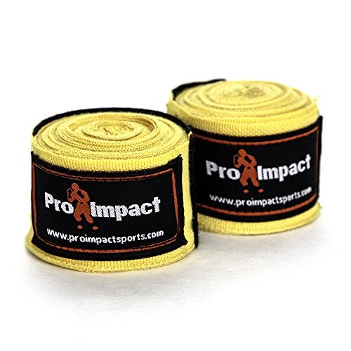 Pro Impact 180 Inch Mexican Style Boxing Hand Wraps – Stretchable Wrist & Knuckle Support for MMA, Muay Thai, Kickboxing, Heavy Bag & Combat Training – Men & Women - Image 1
