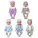 ARTST Baby Doll Clothes12 inch Doll Clothing for Baby Alive 5 Set Knitted Outfit Accessories for 1012 inch Girls Boys - Image 4
