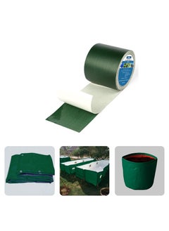 KEDER MAX KEDER MAX Waterproof Repair Tape 10m Tarpaulin Tape Strong Waterproof Tapes SelfAdhesive UVResistant for Quick Fixes Leakage Repair Tapes for Holes Tears Tarp Patch 95cm x 10m Green  - Image 2