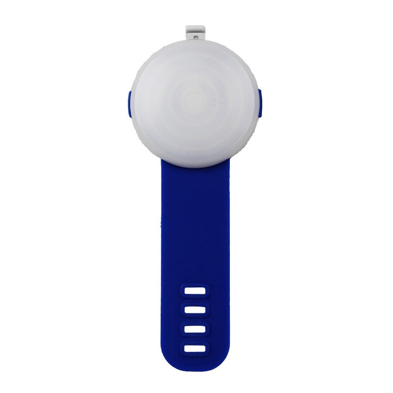 Generic LED Glow Dog Pendant for Night Safety Blue White Shell 