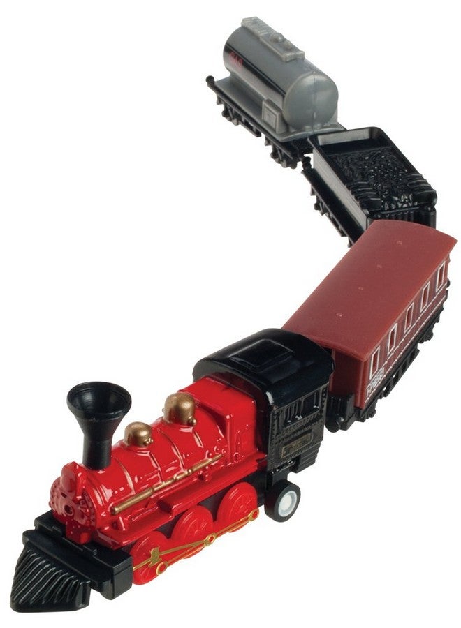 Toysmith مجموعة قطار تويسميث الصغيرة القابلة للسحب، أنماط متنوعة، للأولاد والبنات 5+ - Image 2