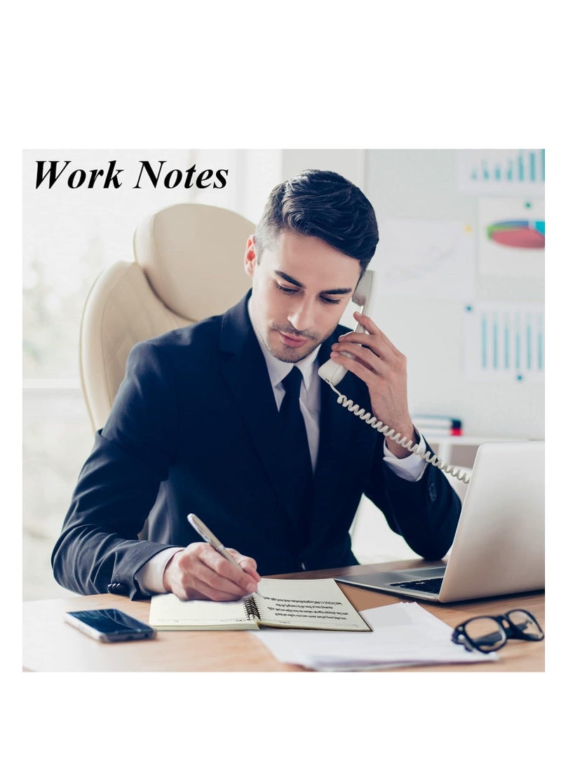 12 Pack Spiral Ruled Notebook A5 Lined Travel Notebook Colorful Notebook 60 Sheets/120 Pages Memo Notepad Sketchbook Spiral Bound Notebooks for Students Office Business - Image 2