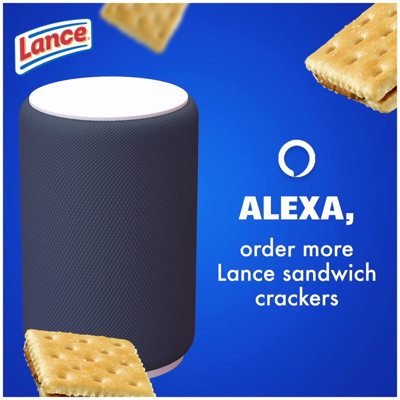 Lance Sandwich Crackers, Captain's Wafers, Variety Pack, 10 Individual Packs, 6 Sandwiches Each - Image 4