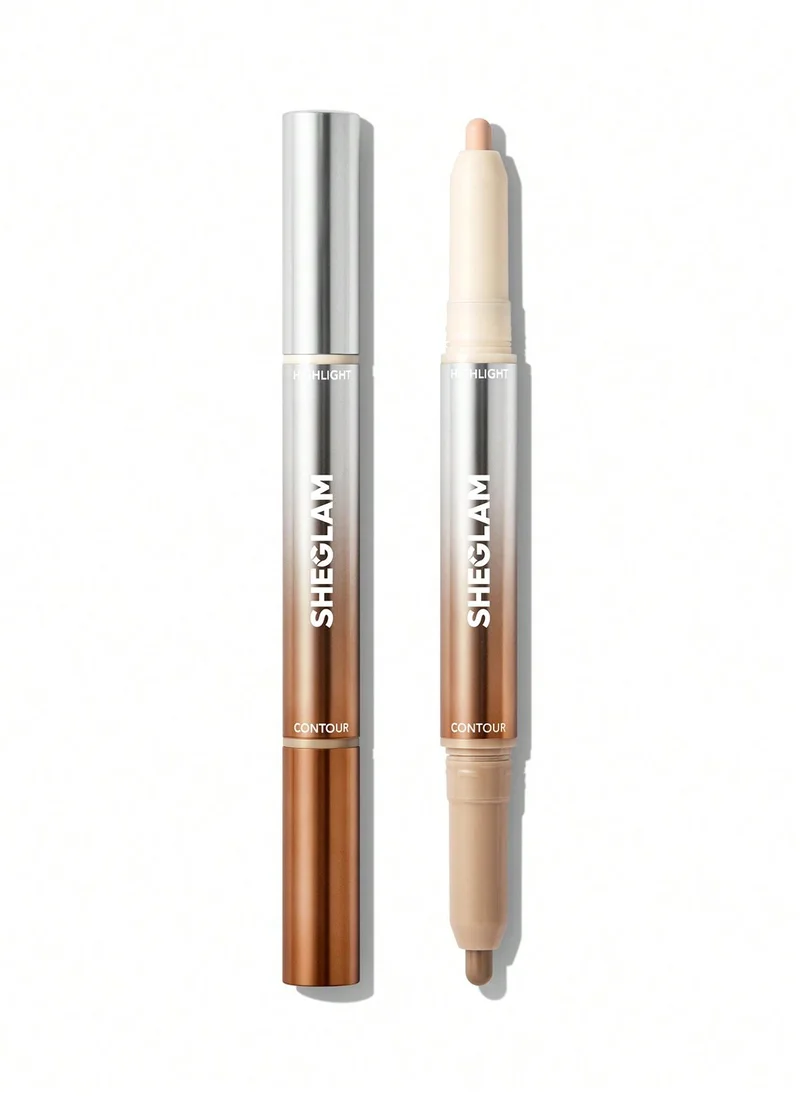 شيجلام Fine Line 2-In-1 Nose Contour & Highlight Pen-Umber