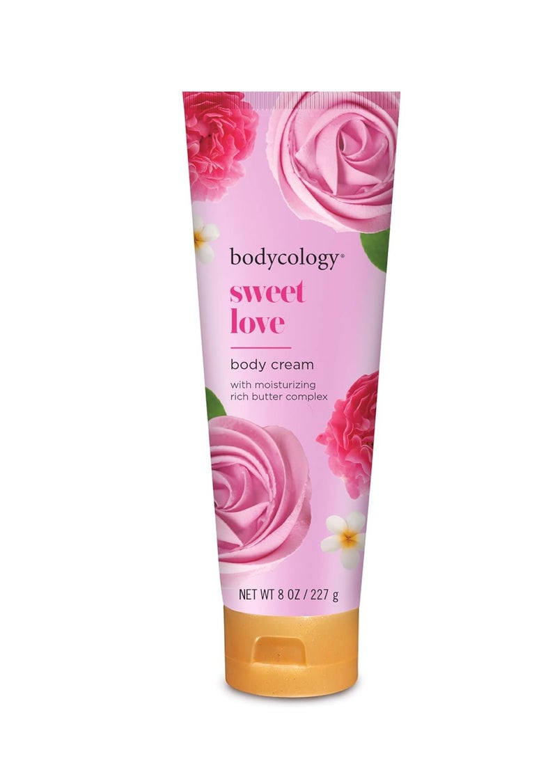Bodycology Bodycology Shea Butter Body Cream, Sweet Love, 8 oz  - Image 1