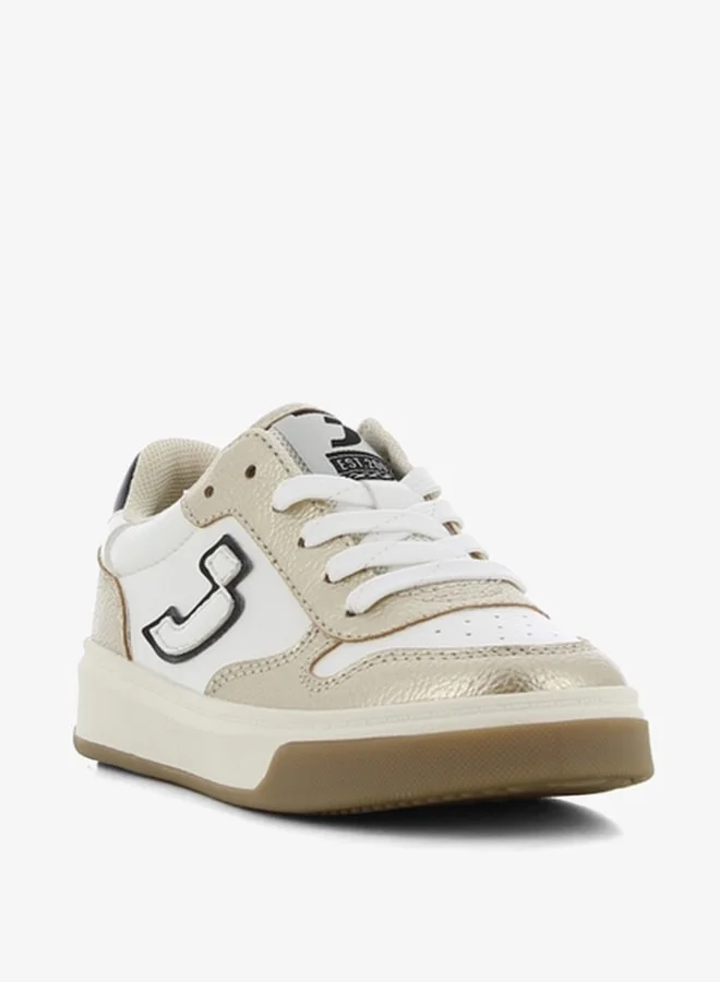 SJ Safety Jogger Girls' Panelled Lace-Up Sneakers