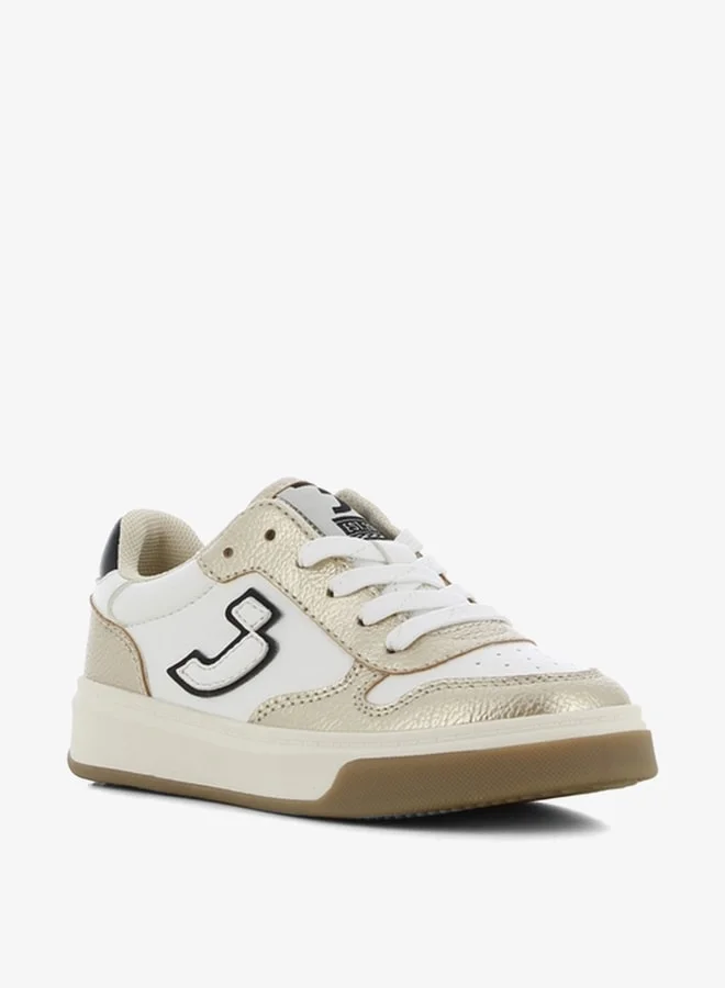 SJ Safety Jogger Girls' Panelled Lace-Up Sneakers