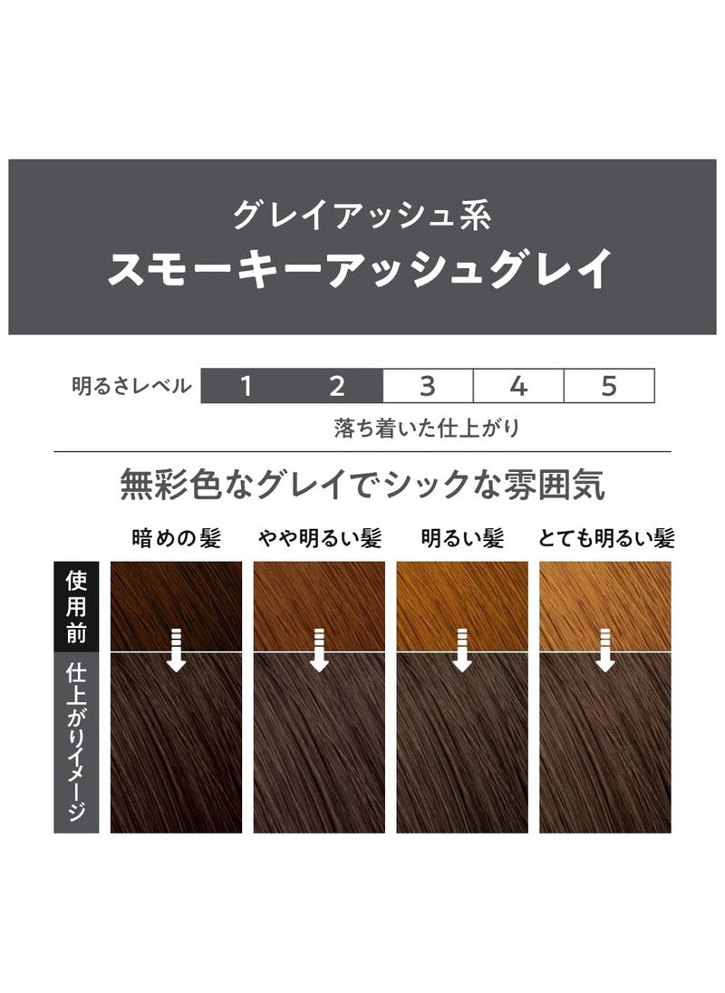 Liese Kao Liese Creamy Bubble Color , Smoky Ash Gray  - Image 3