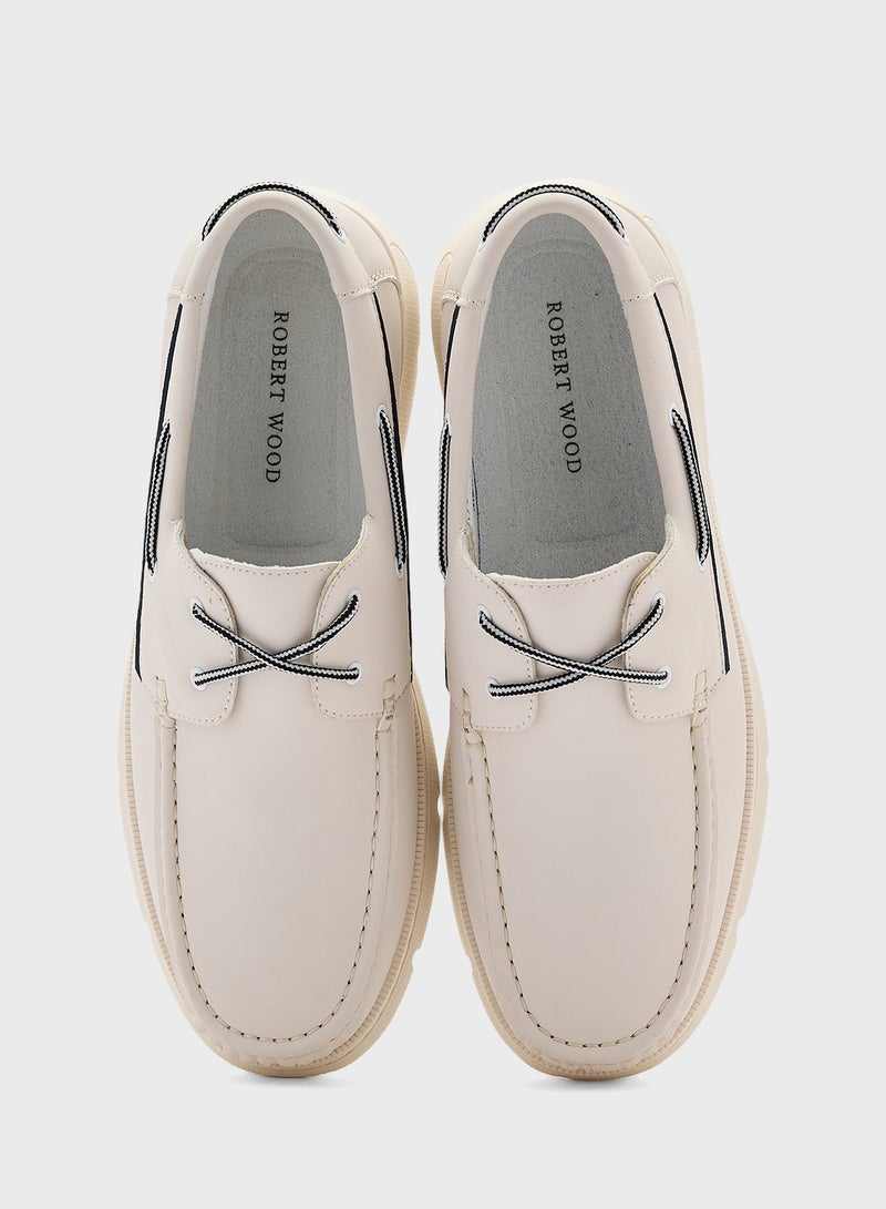 Robert Wood Casual Boat Shoes  - Image 4