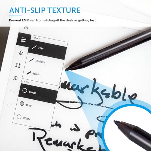 Fondpen Wooden EMR Stylus for Remarkable 2 Pen,Replacement Pen for Remarkable 2 Tablet, Digital Pens with 4096 Pressure Level, Palm Rejection Compatible with Remarkable Devices & Replacement 2 Tips - Image 4
