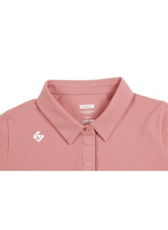 TOREAD Women's Performance Polo Short-Sleeve T-Shirt - TAJJBN82770 Gingerbread red  - Image 3