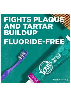 Tom's of Maine Tom's of Maine Antiplaque & Whitening Fluoride-Free Peppermint Toothpaste, 5.5 oz  - Image 4