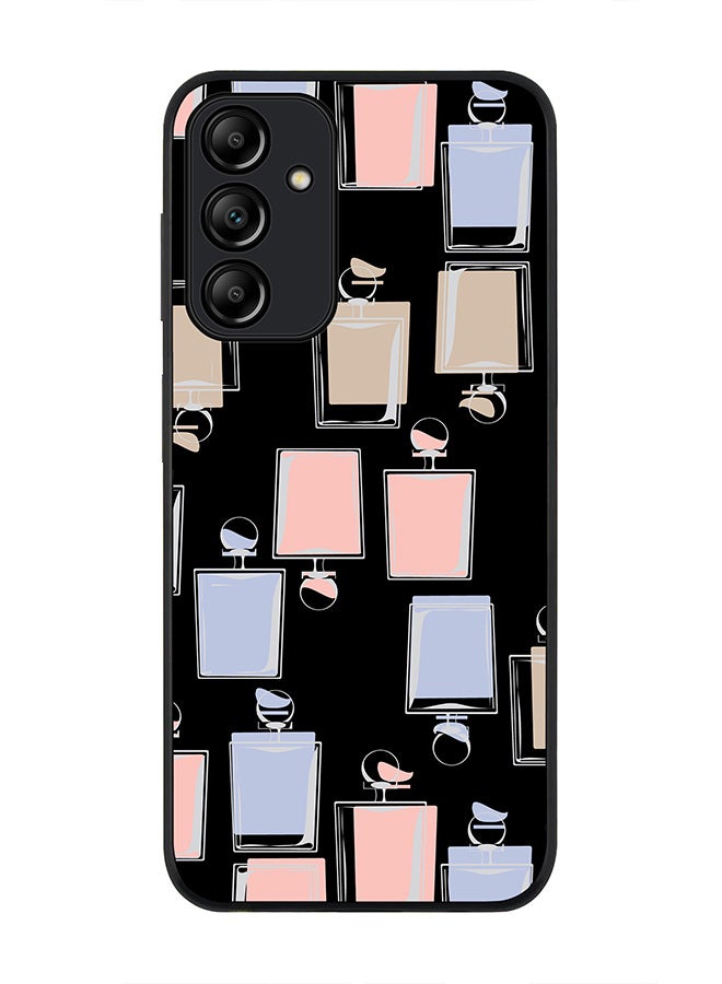 Stylizedd Rugged Black edge case for Samsung Galaxy A15 / A15 5G, Slim fit Soft Case Flexible Anti Drop TPU Gel Thin Cover- Fragrant Perfume - Image 1