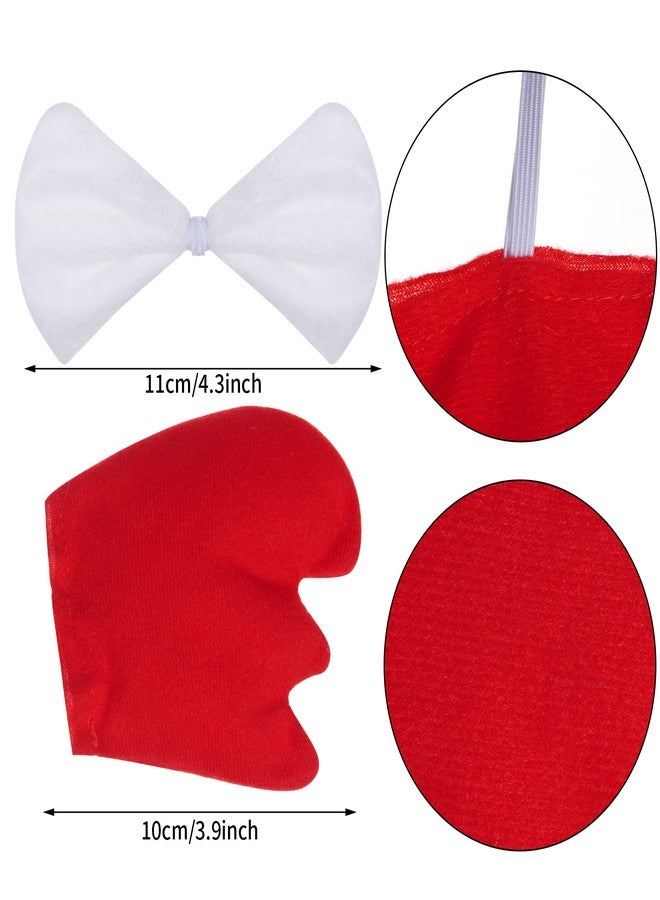 Jmkcoz Chicken 3D Animal Costume 3D Chick Headband Bowtie Tail Tutu Set for Halloween Christmas Cosplay Party - Image 3