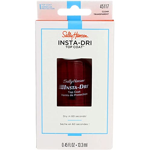 Sally Hansen سالي هانسن إنستا دراي طلاء أظافر شفاف 045 أونصة 133 مل - Image 1