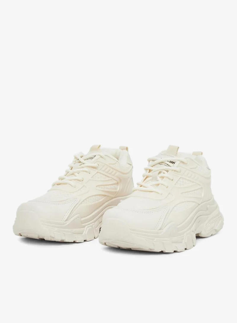 Styli Active Chunky Sole Lace Up Sneakers