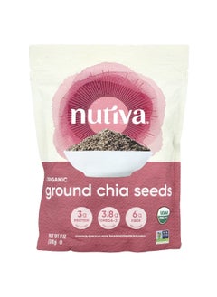 Nutiva Nutiva, Organic Ground Chia Seeds, 12 oz (340 g)  - Image 1