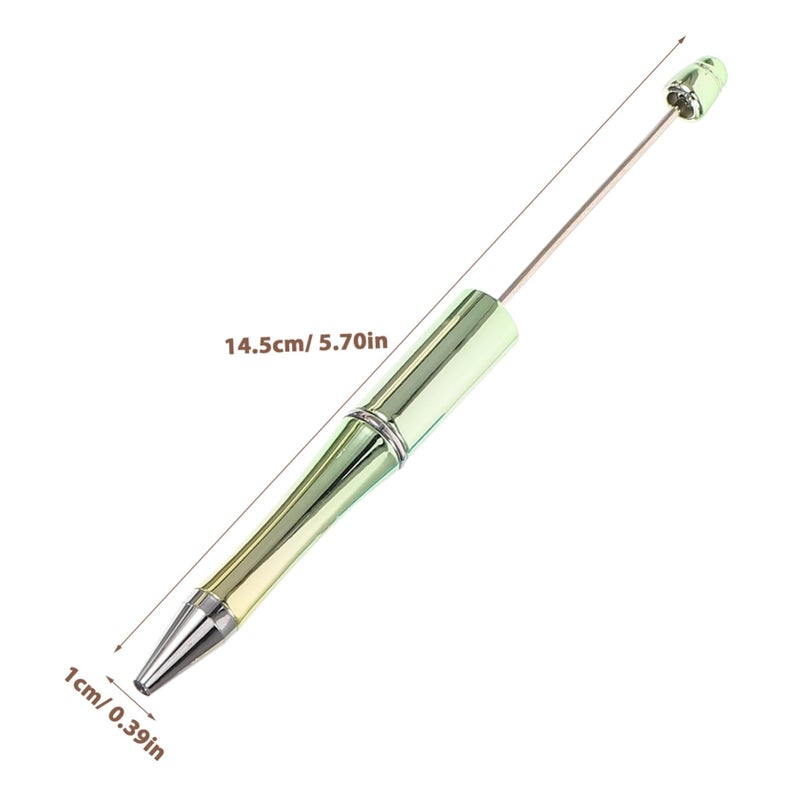 5 Beaded Ballpoint Pens Ergonomic Design for Smooth Writing Office School Use Adults Students - Image 3