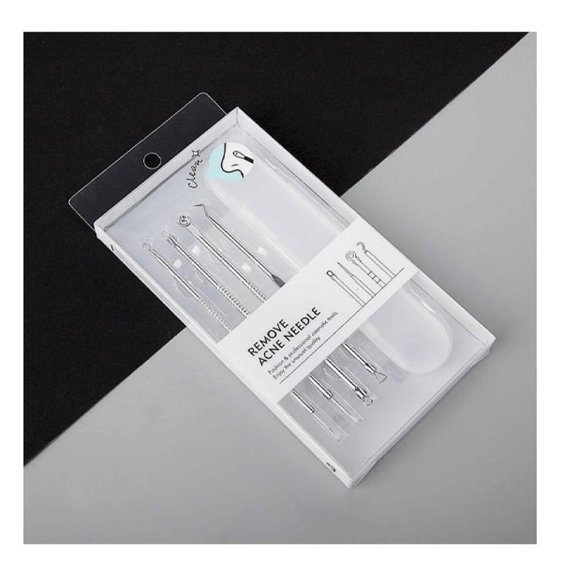 Minigood Acne Extraction Needle Set - used with care for the best result - a simple detail that helps care for skin prone to blackheads - a practical choice to add to your daily skin care tools - Image 2