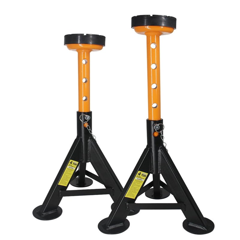 BESTOOL Jack Stands 4 ton Jack Stand with Security Locking Pins 8000 lbs Capacity 2 Pack Black
