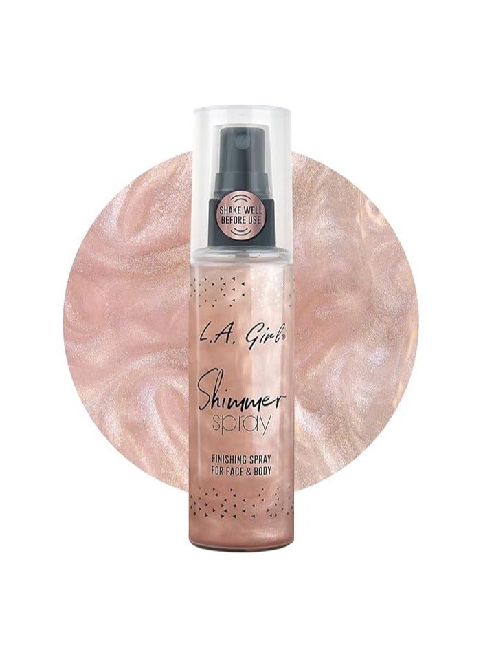 Shimmer Spray (80ml, Rose Gold) - Image 1