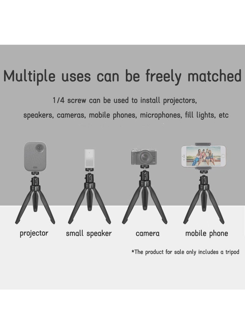 Mini desktop tripod, projector stand, adjustable angle, portable tablecloth tripod, digital product tripod - Image 4