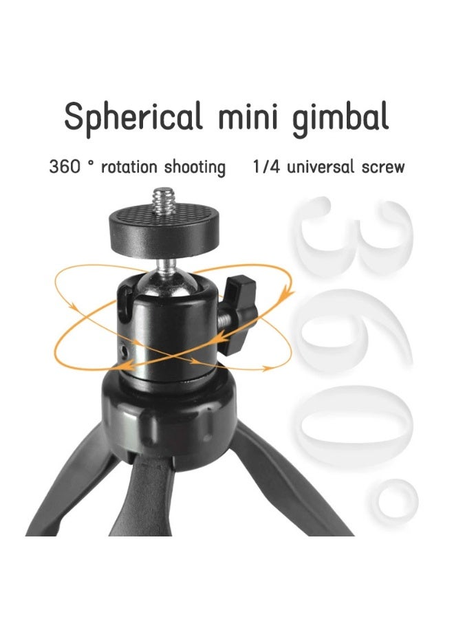 Mini desktop tripod, projector stand, adjustable angle, portable tablecloth tripod, digital product tripod - Image 3
