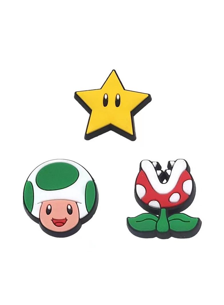 KASTWAVE Shoe Decoration Charms 58PPcs Assorted Different Shoe Charm for Crocs Charm for Hole Hole Shoe Buckle Party Favors ​Mini Charm Bracelet Wristband Decoration for Men Women Kid - Image 5