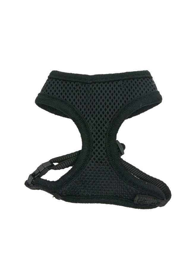 Four Paws Walk-About Comfort Control No-Pull Harness for Dogs, Adjustable Soft Padded Breathable Air Mesh Dog Vest for Walking, Black, Small - Image 2