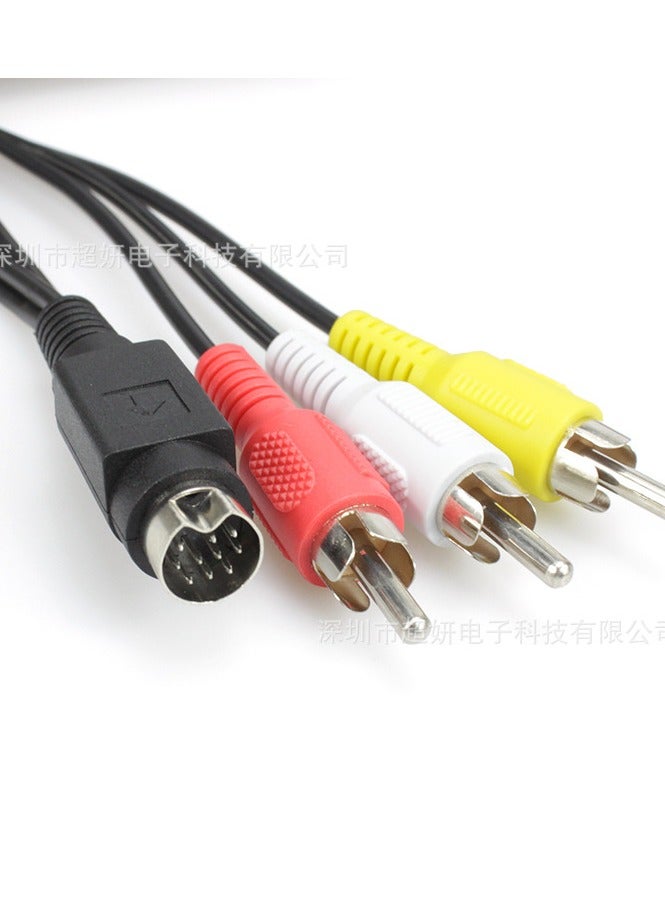 LOULUEN AV Audio/Video Cable For Canon EOS/ 100D/ 550D/ 600D/ 650D/ 700D Digital SLR Camera