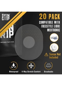 CGM Patches for Medtronic Guardian (20-Pack), Waterproof & Sweatproof for 10-14 Days, Pre-Cut Adhesive Tape, Continuous Glucose Monitor Protection (Clear) - pzsku/Z7C56F69D734E37880D9AZ/45/_/1716673450/08ad3a8c-3afb-4dc2-b4a7-08d771298df2