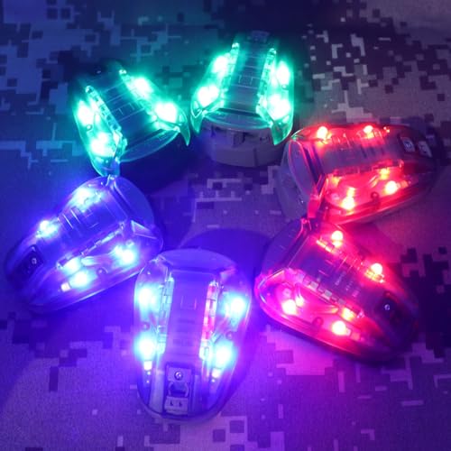 Jmtac Tactical IR Strobe Helmet Light Military Identification Lights with Visible LED + White Strobe Survival Signal (Tan-Green) - Image 4
