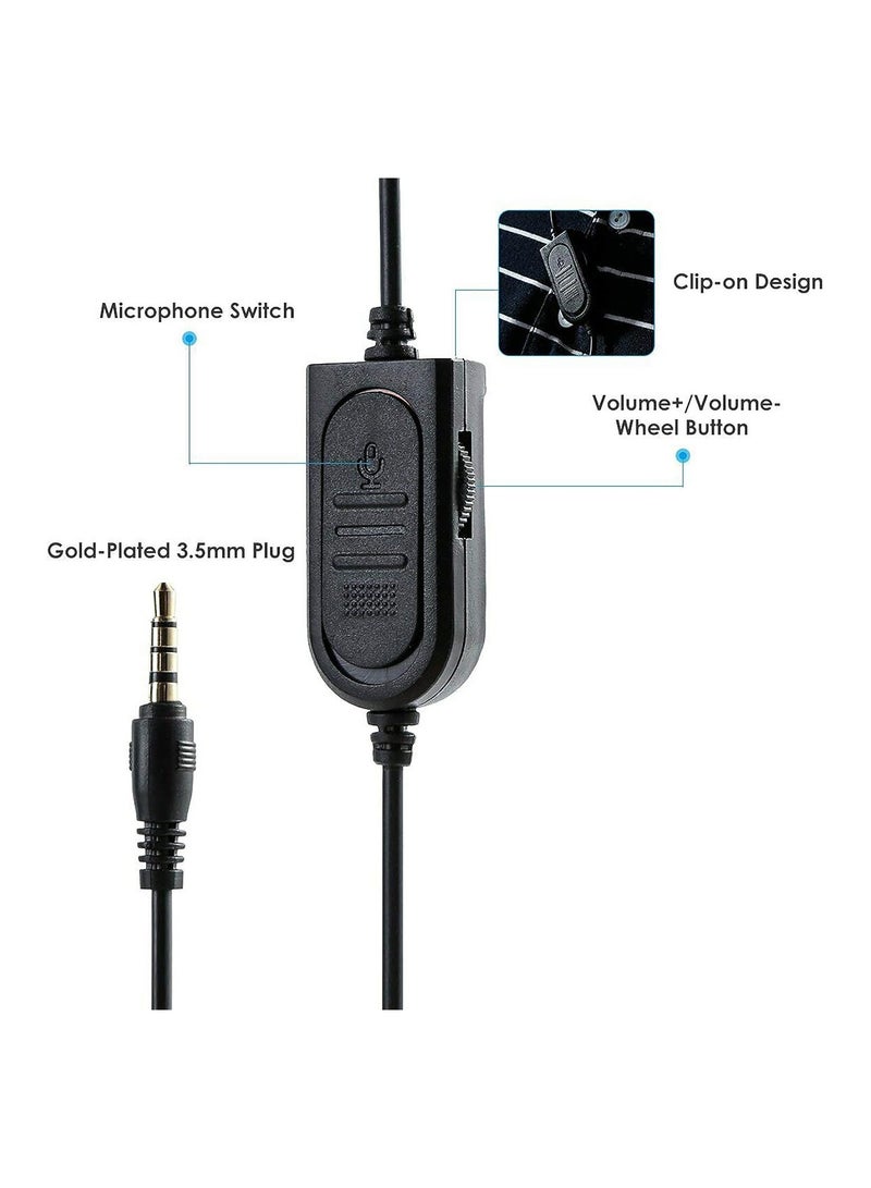 Gaming Headphone Surround Sound Capable Lightweight Frame Bendable Cardioid Microphone For PC And PS4  - Image 2