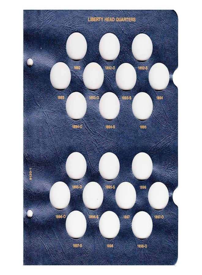 Whitman US Liberty Head (Barber) Quarter Album 1892 - 1916 #9120 - Image 2